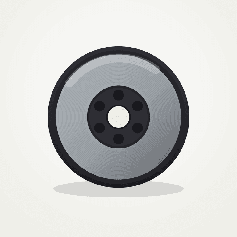 Filament spool — Fog Gray