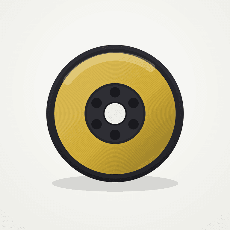 Filament spool — Royal Gold