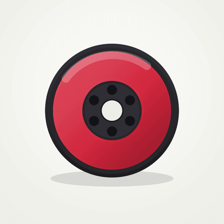 Filament spool — Cherry Red